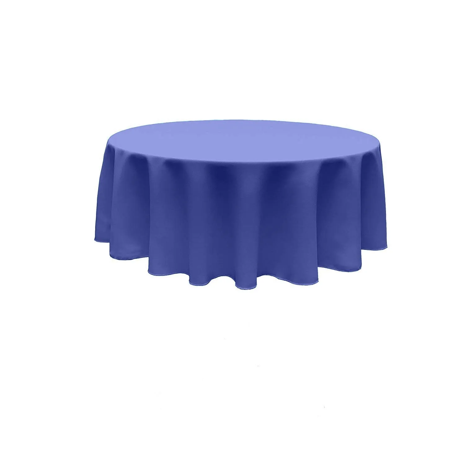 108" ROUND POLY POPLIN SEAMLESS TABLECLOTH