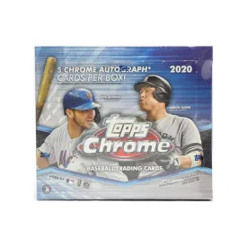 2020 Topps Chrome Baseball Jumbo Box