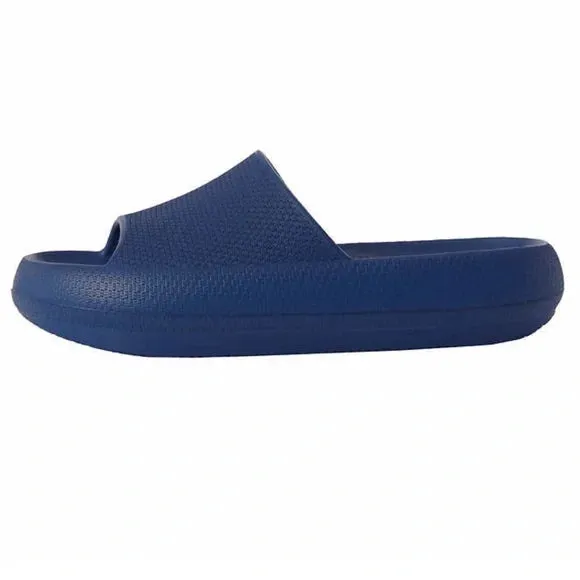 32 Degree Cool Unisex Cushion Slides Navy