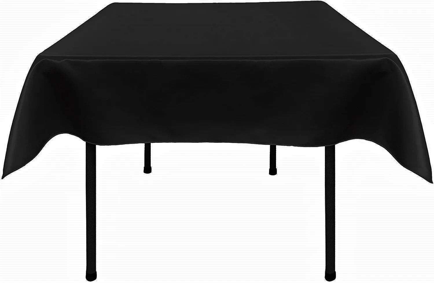 45"x45" SQUARE BRIDAL SATIN TABLECLOTH.
