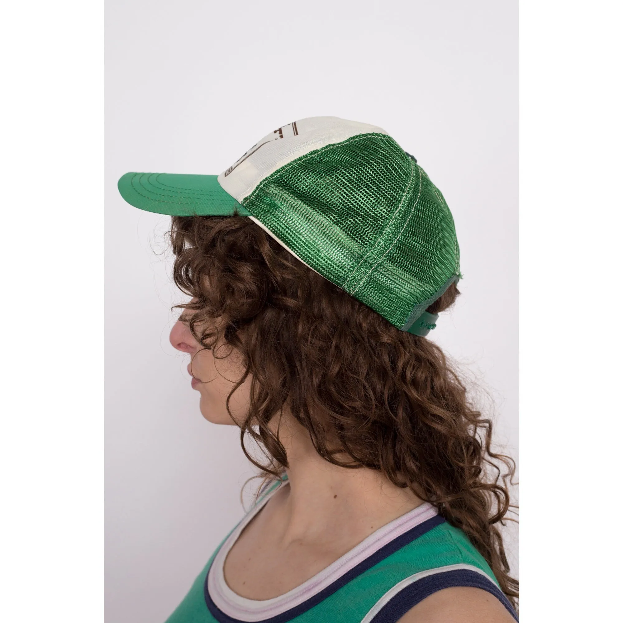 70s Levi Garrett Chewing Tobacco Snapback Trucker Hat - One Size
