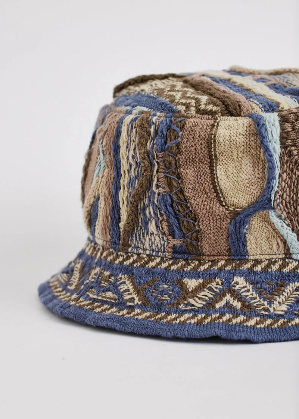 7G Knit Gaudy Bucket Hat