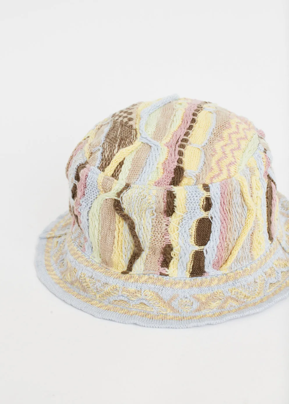 7G Knit Gaudy Bucket Hat