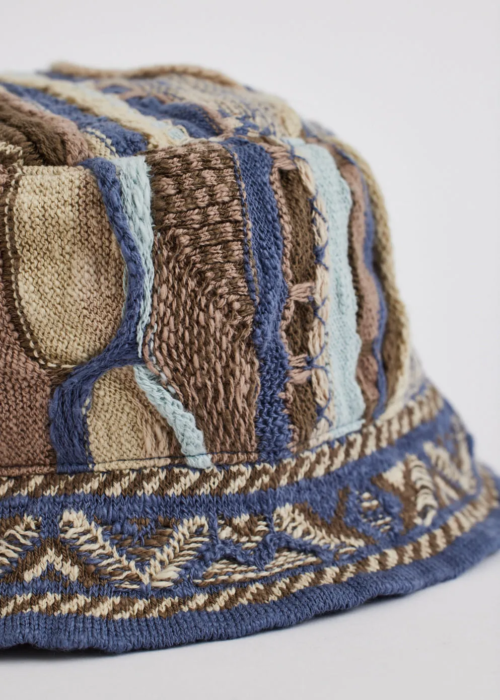 7G Knit Gaudy Bucket Hat