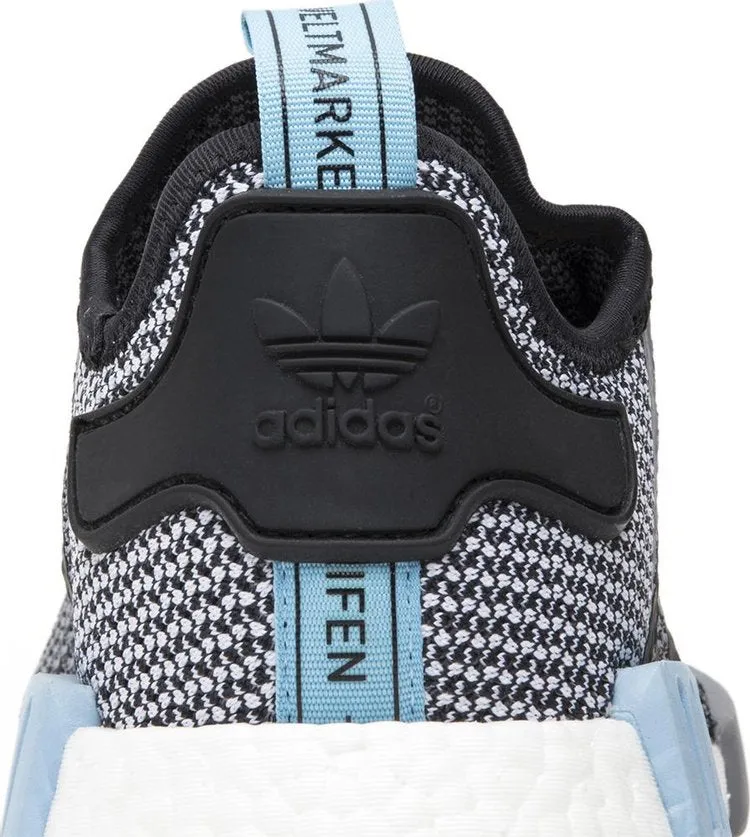 Adidas NMD_R1 'Clear Blue' sneakers, black