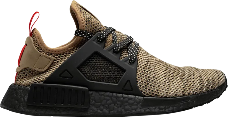 Adidas NMD_XR1 'Cardboard Black' sneakers, brown