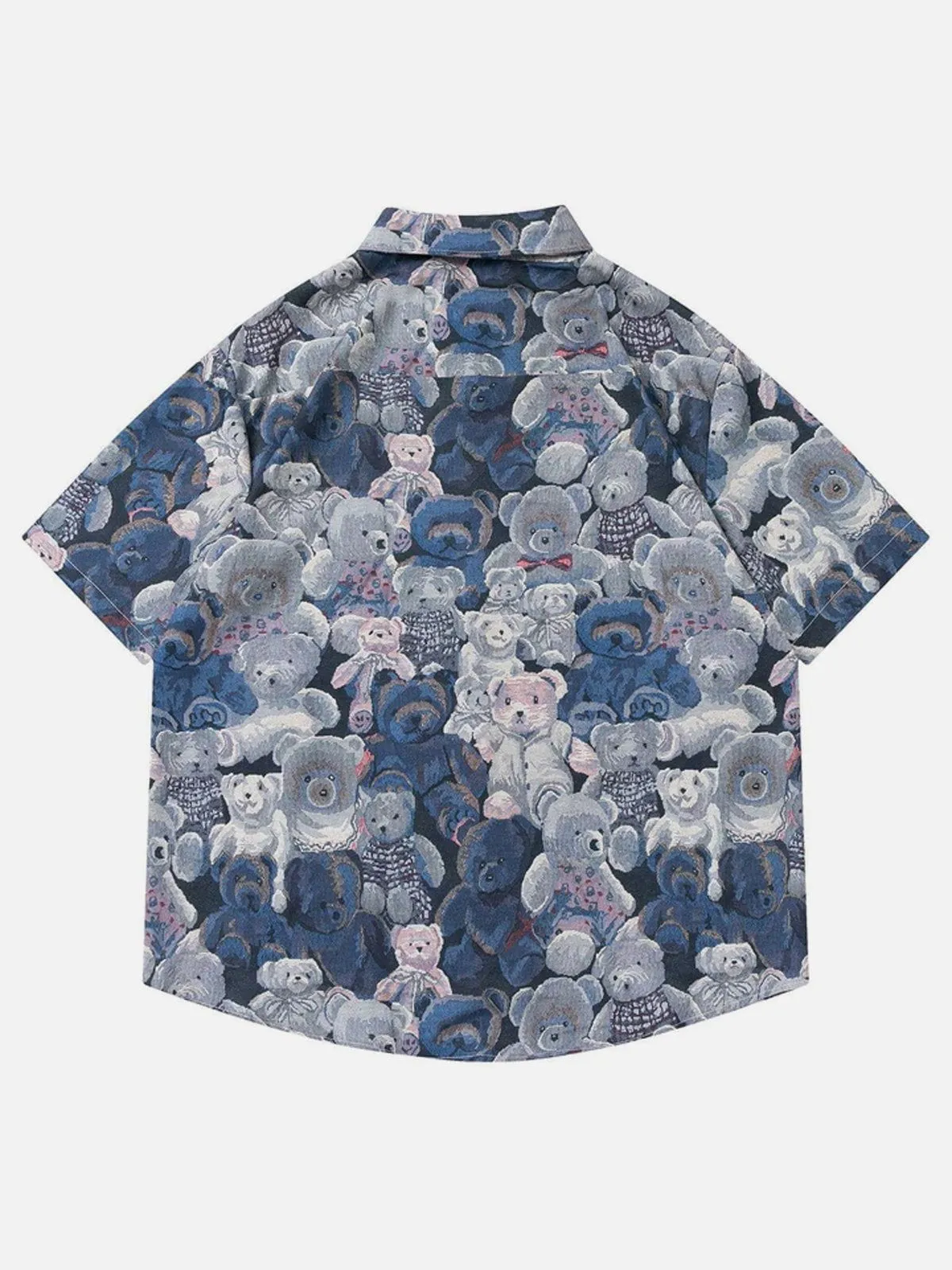 AlanBalen® - Bear Graphic Short Sleeve Shirt