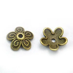 Antique Bronze Bead Cap 10x3.5mm (50 pcs)