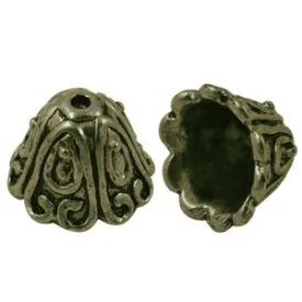 Antique Bronze Cone 11x15mm (10 pcs)
