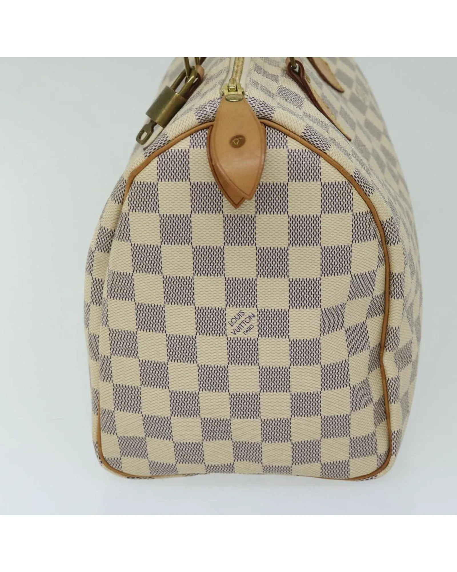 Authentic Damier Azur Speedy 30 Hand Bag - Luxury Designer Ecommerce Store