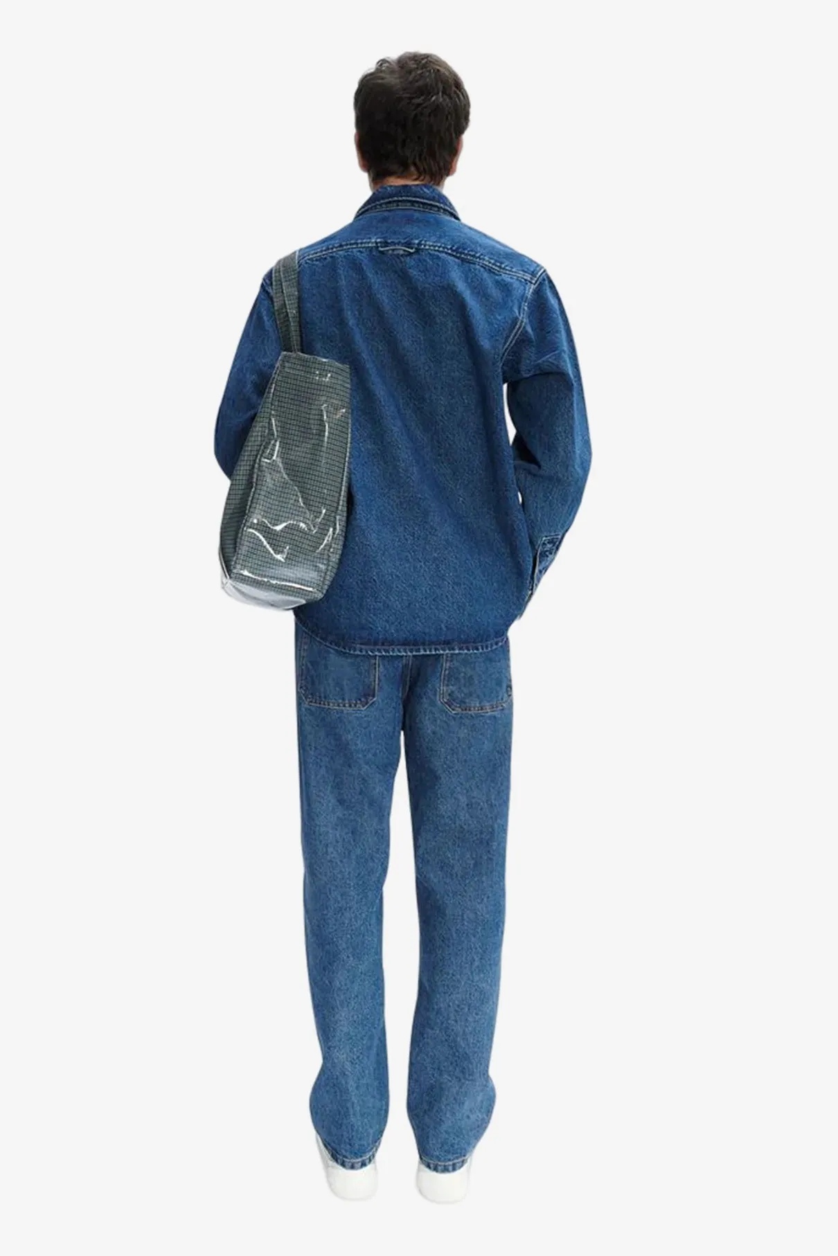 Basile Overshirt - Stonewashed Indigo