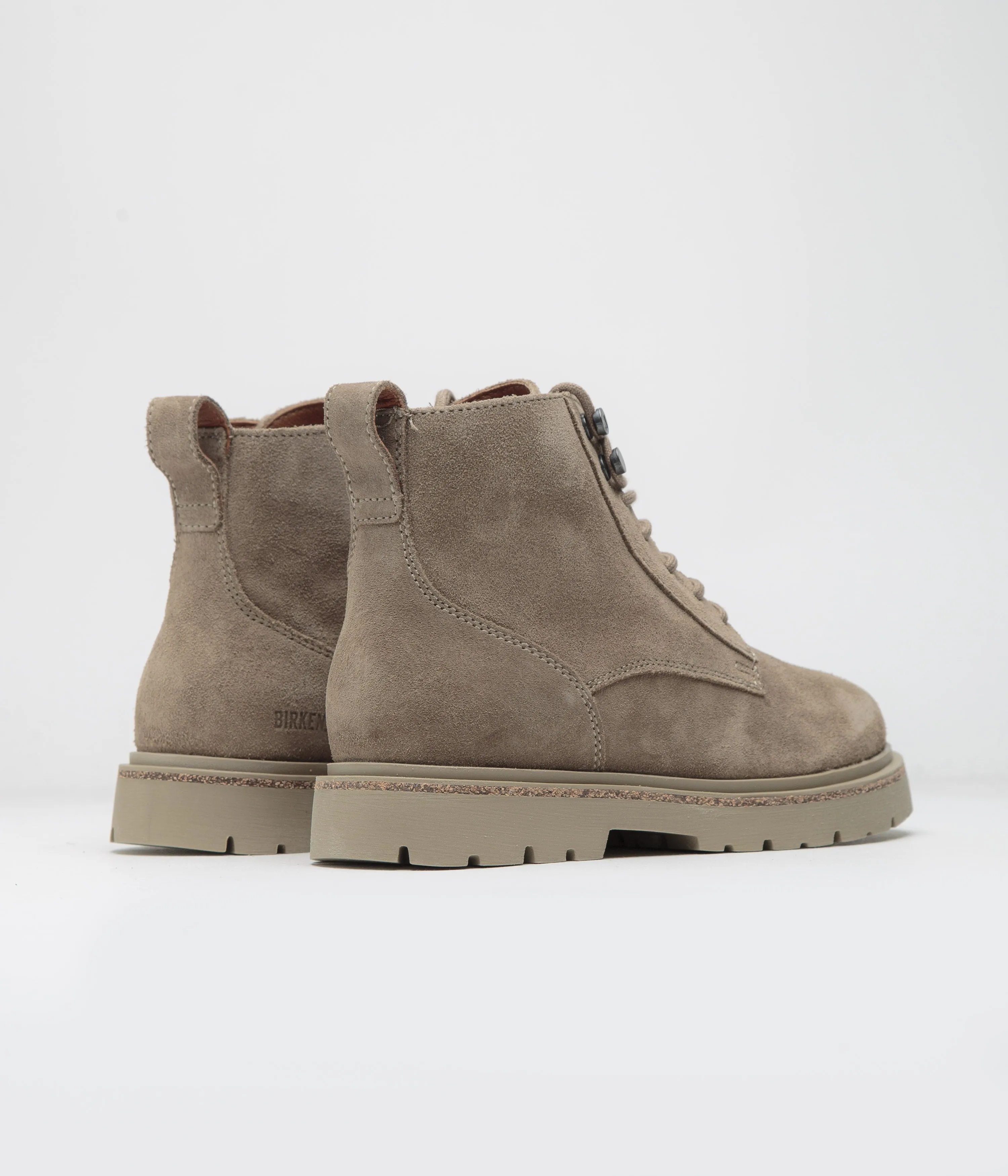 Birkenstock Womens Highwood Lace Mid Shoes - Taupe