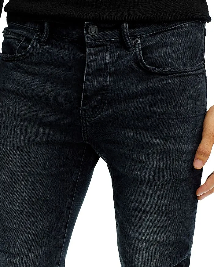 Black skinny jeans P001 Purple Brand