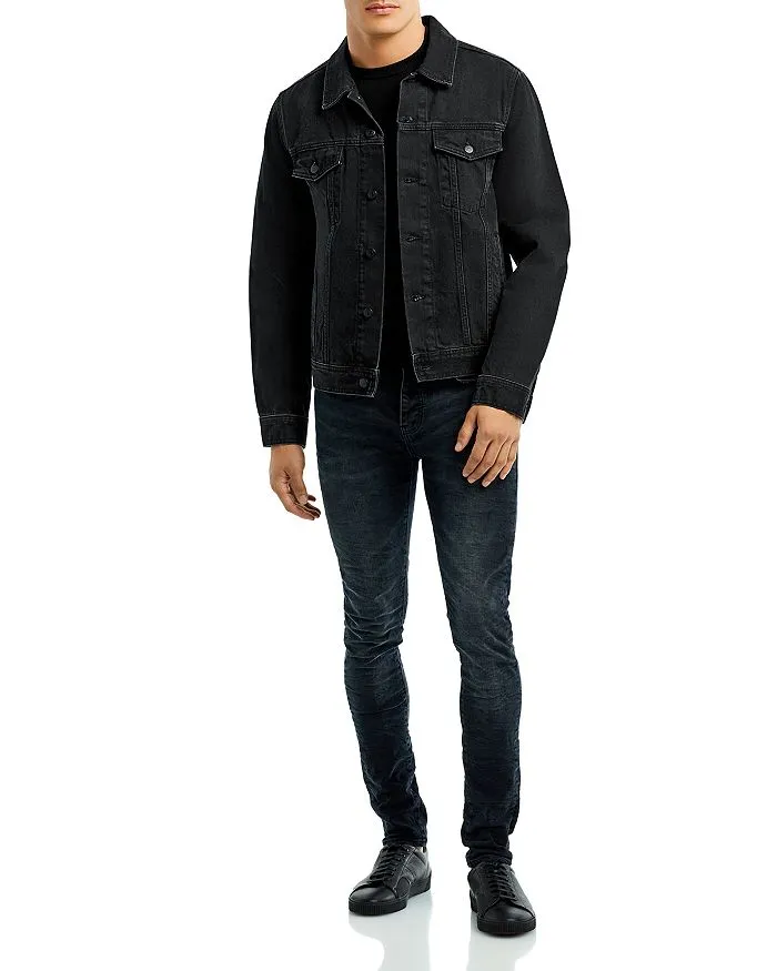 Black skinny jeans P001 Purple Brand