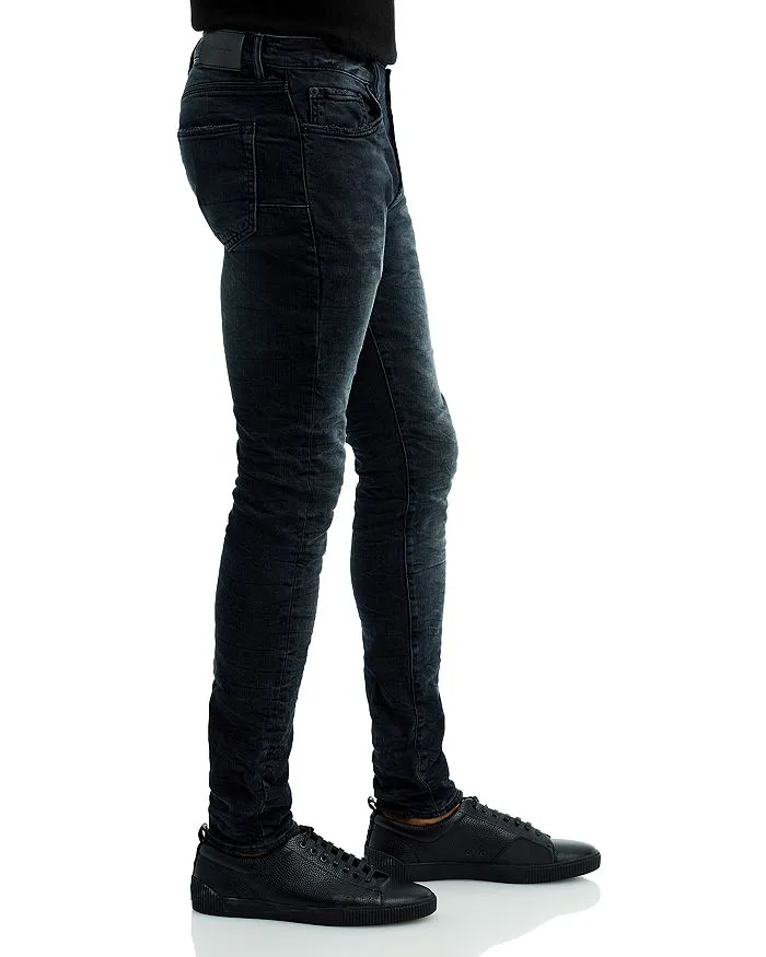 Black skinny jeans P001 Purple Brand
