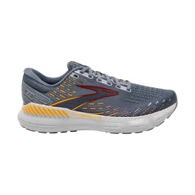 Brooks Men's Glycerin GTS 20 Road Running Shoes - Grey/Chili Oil/Orange - ONLINE STORE CREDIT/EXCHANGE ONLY