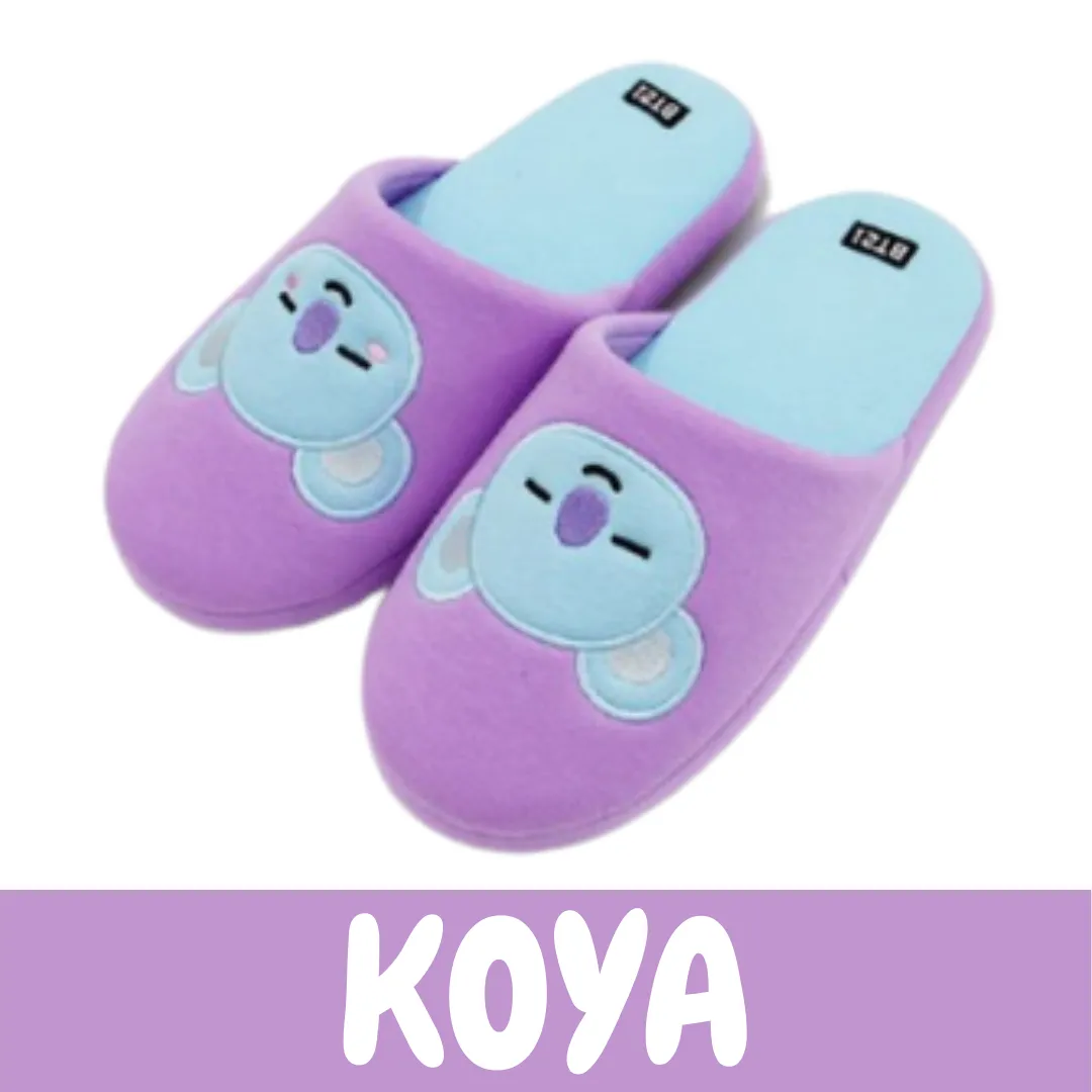 BT21 Bedroom Slippers