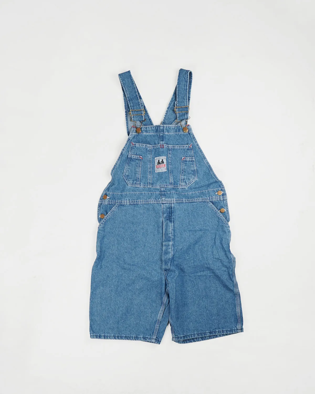 Bubba Brand Denim Shorts Overall