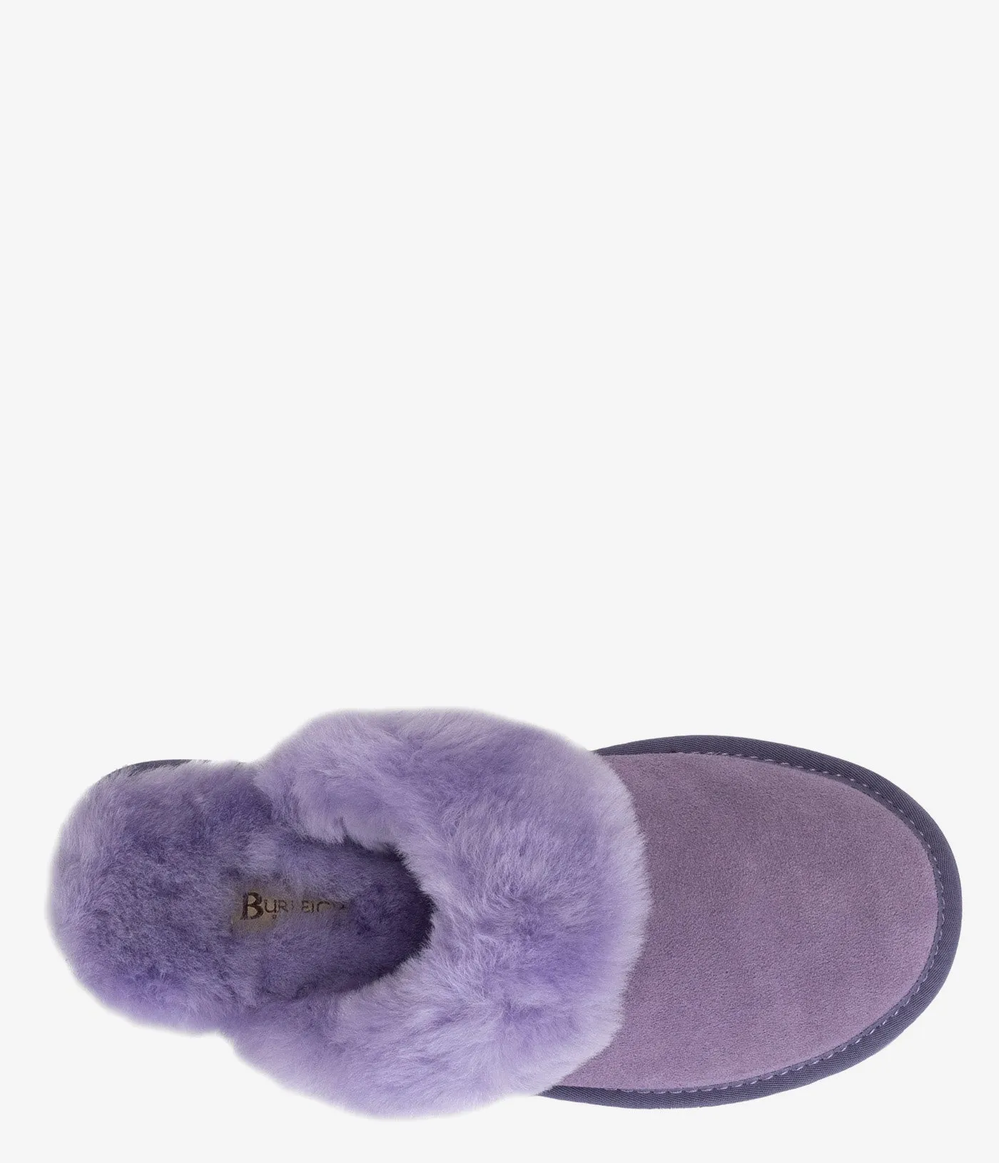 Burleigh Plush Scuff Slide Sheepskin Slipper - Women