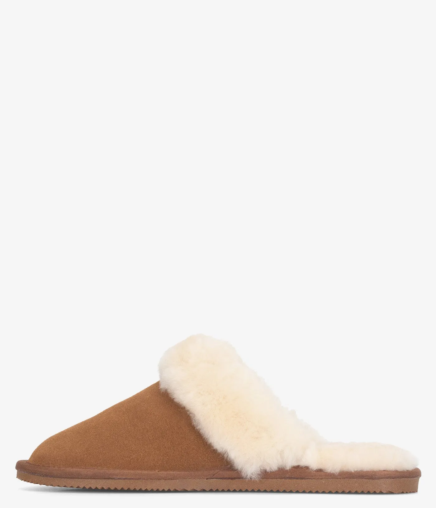 Burleigh Plush Scuff Slide Sheepskin Slipper - Women
