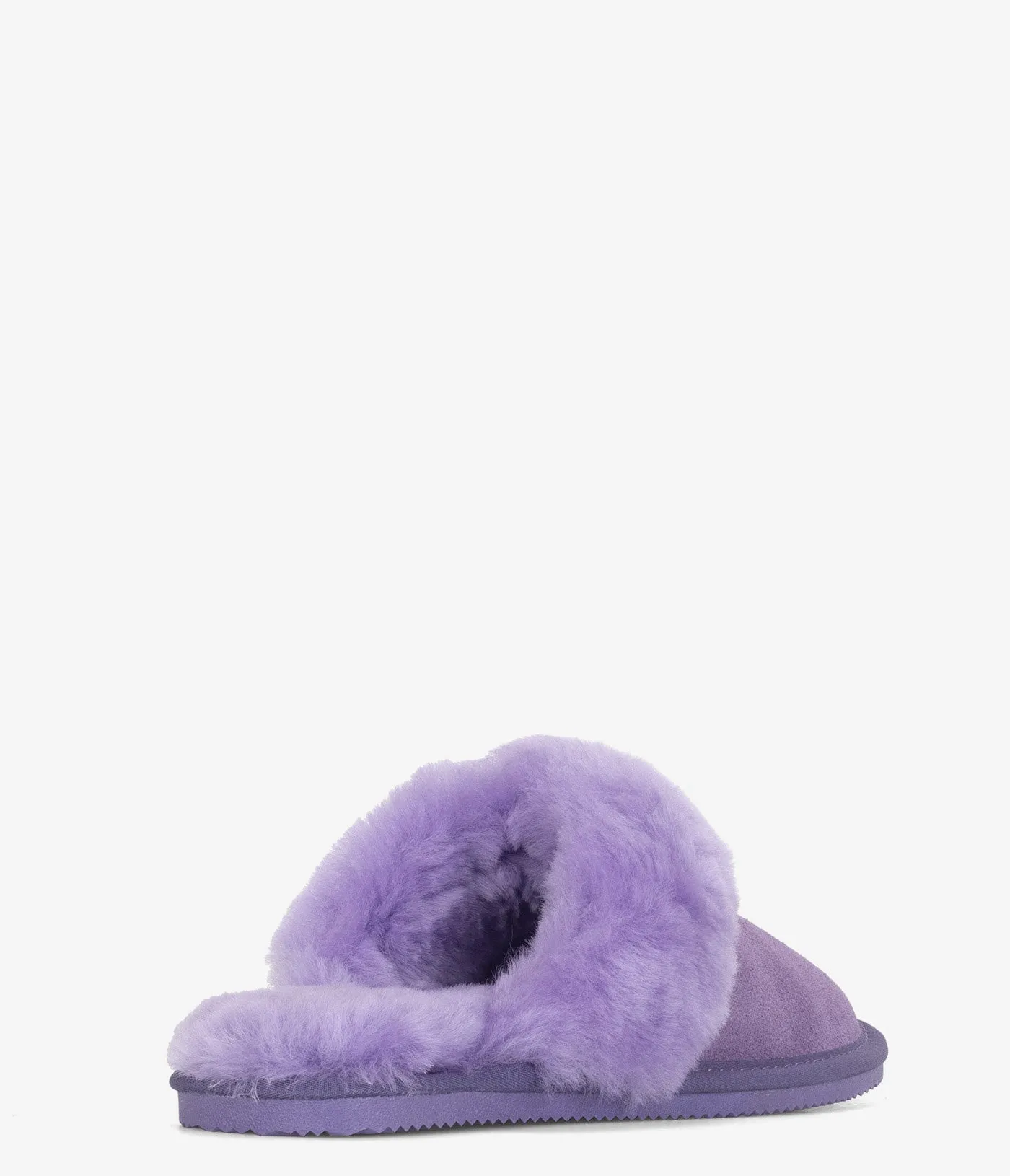 Burleigh Plush Scuff Slide Sheepskin Slipper - Women