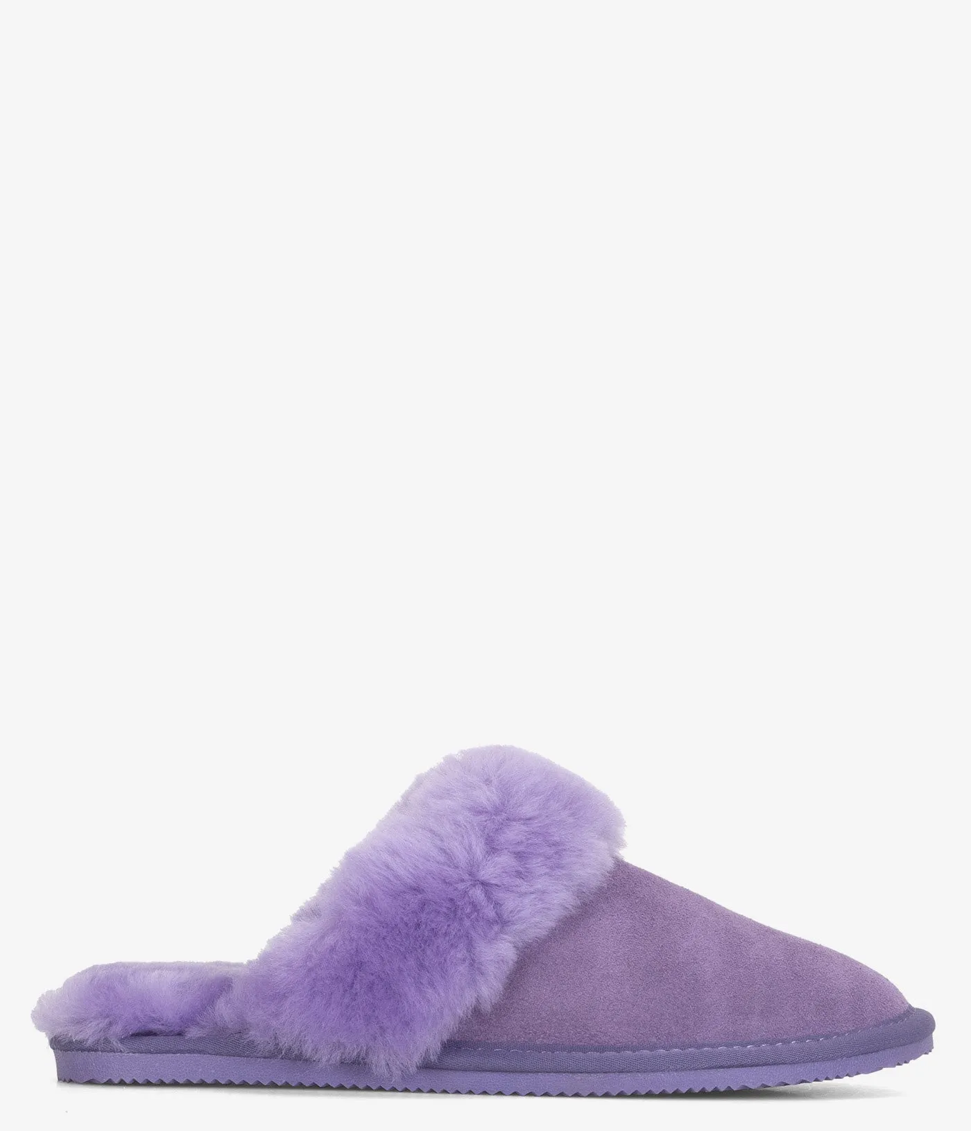 Burleigh Plush Scuff Slide Sheepskin Slipper - Women