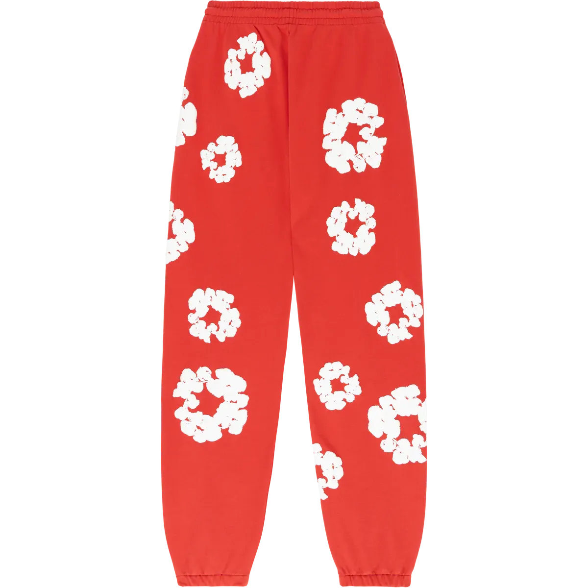 Calça Moleton The Cotton Wreath Denim Tears Vermelha