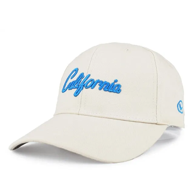 California 3D Embroidery Hat