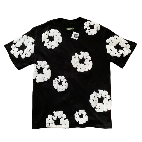 Camiseta Cotton Denim Tears Preta