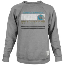 Charlotte Knights Retro Brand Skyline Crew Neck