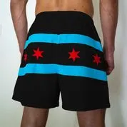 Chicago Flag Black The Lake Effect - 7"
