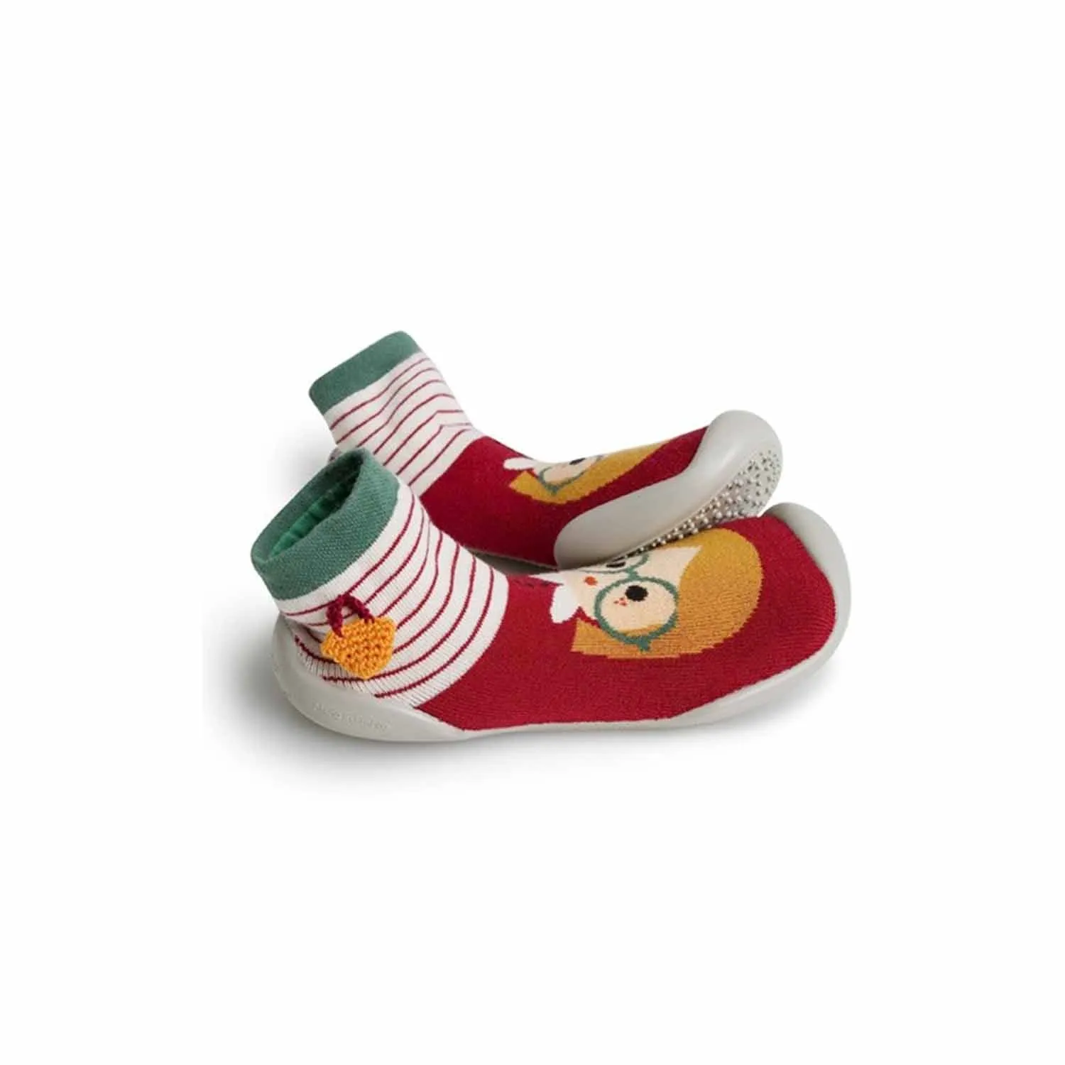Collegien Chaussons petit chaperon rouge Socks Slippers