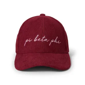 Corduroy Cap