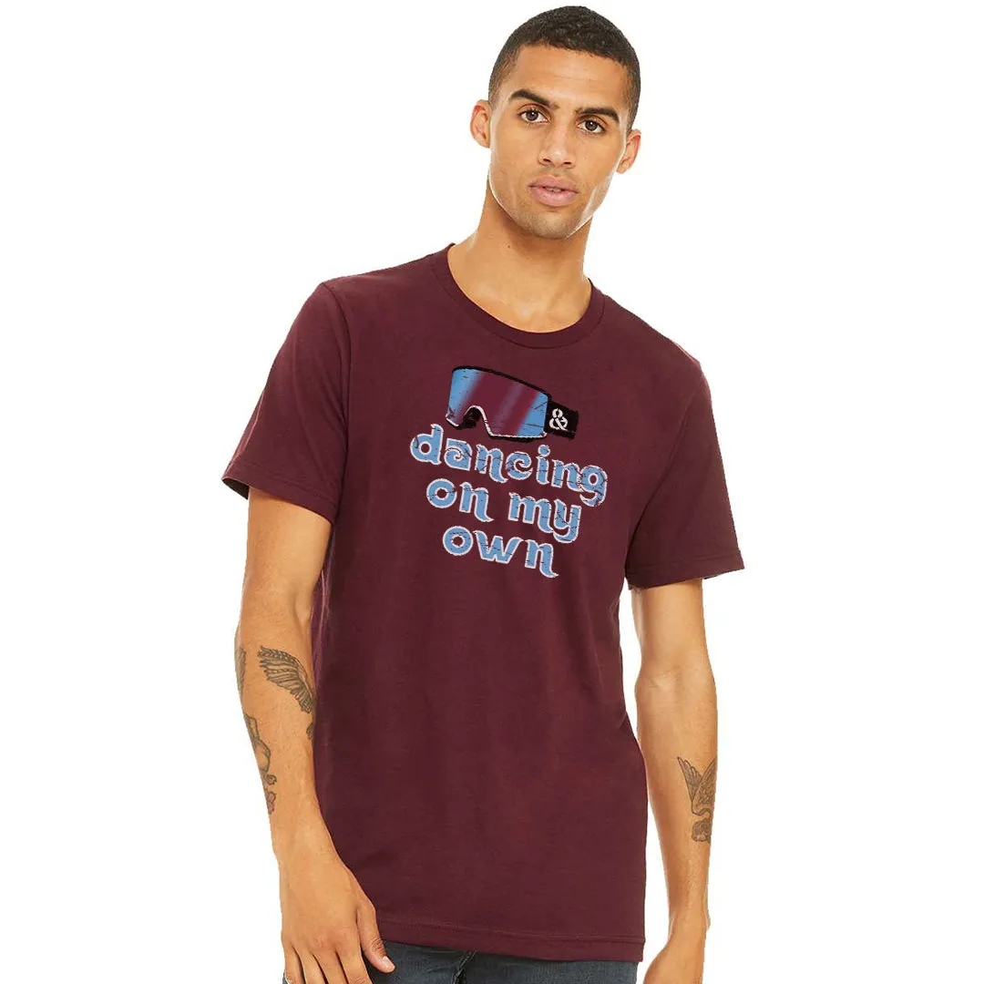 Dancing On My Own Maroon T-Shirt | Philadelphia Baseball
