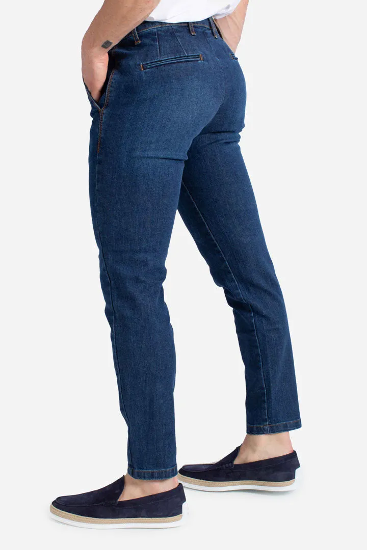 Denim Napoli tasca america scuro
