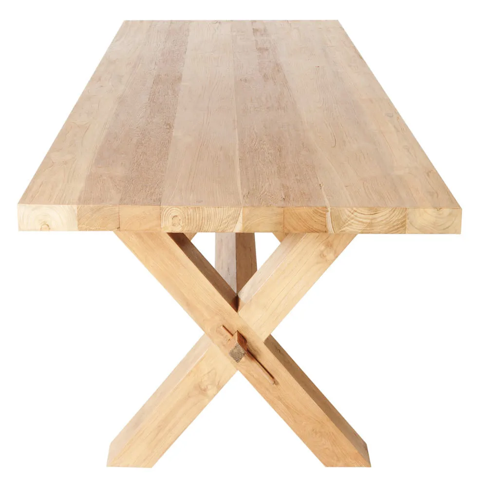 Dining Table Teak Oslo Recycled Solid