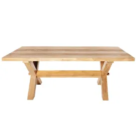 Dining Table Teak Oslo Recycled Solid