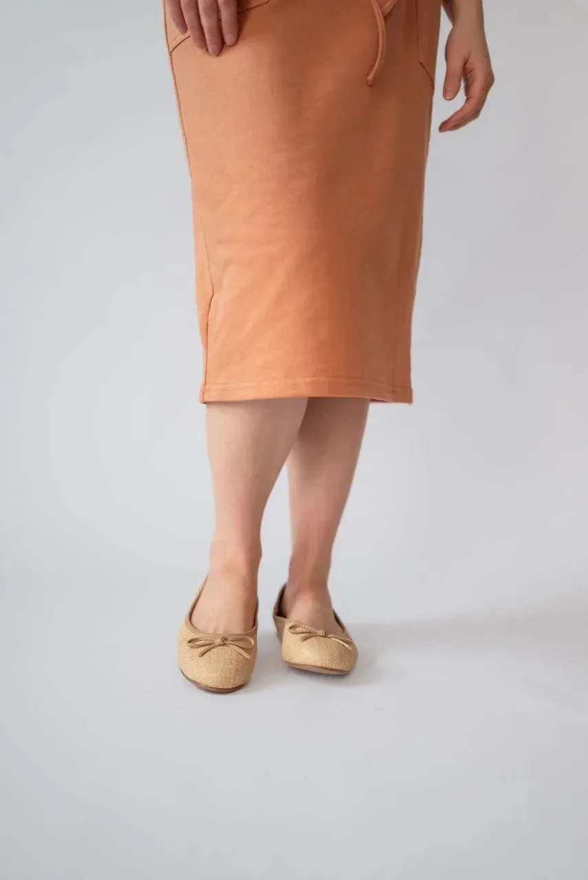 Erika Natural Weave Ballet Flat - FINAL SALE