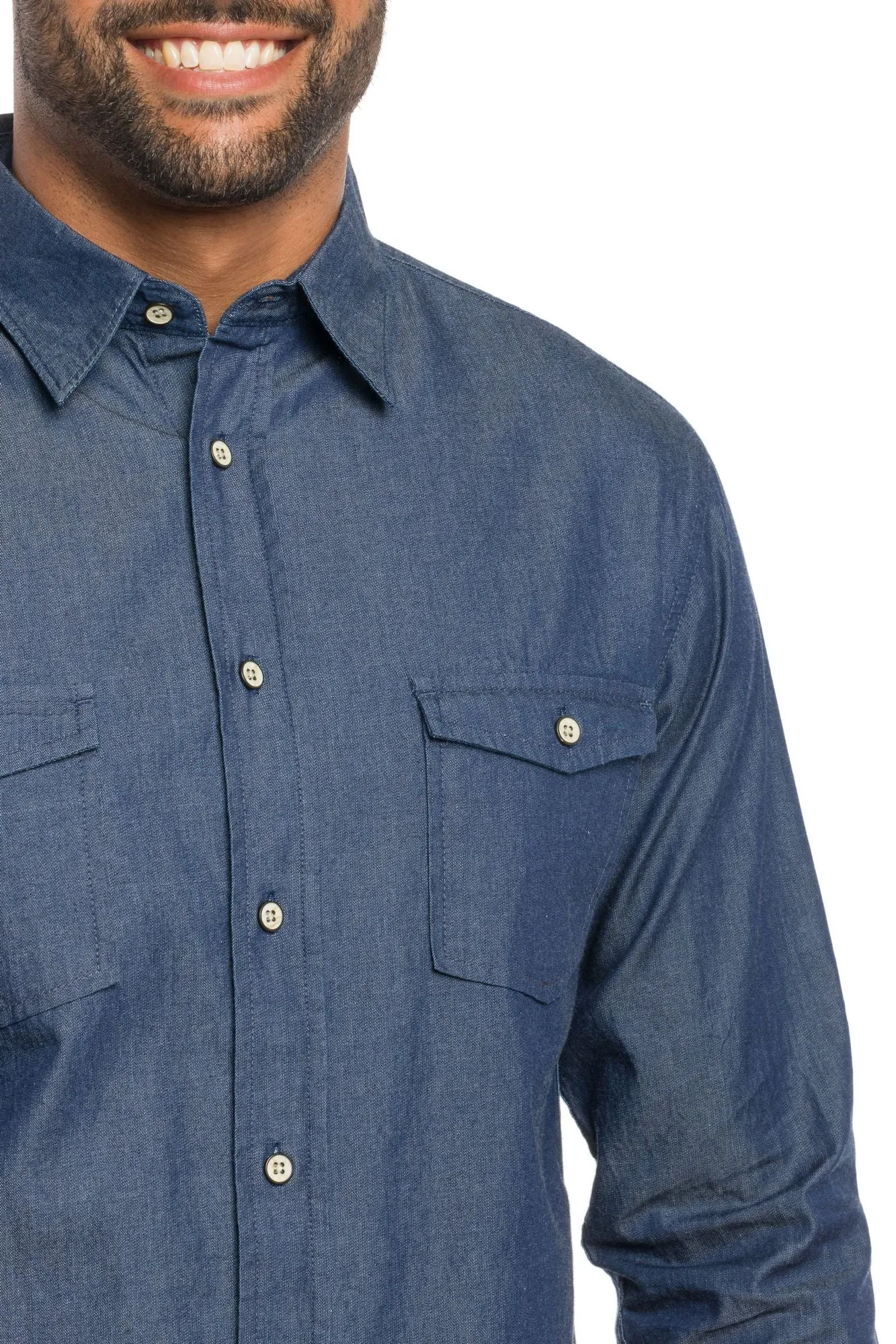 Evan | Men's Denim Shirt