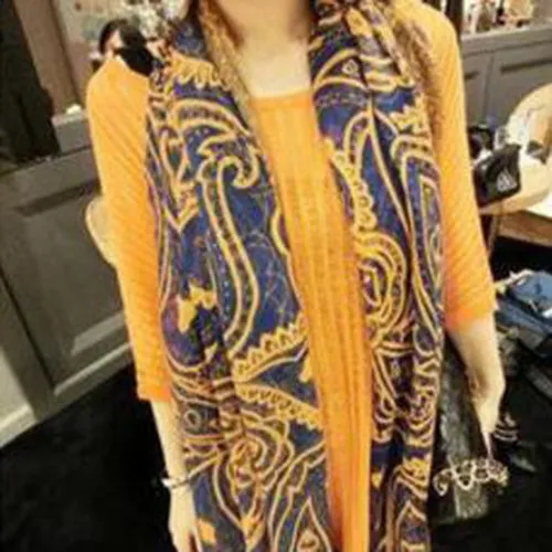 Fashion Trendy Women's Long Print Scarf
