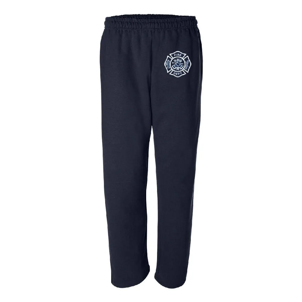 Fire Dept Sweat Pants with Pockets