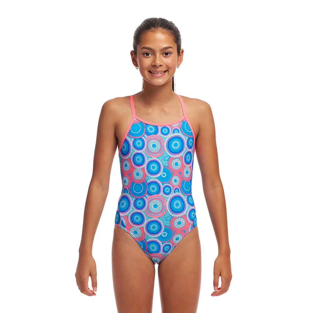 Funkita Bundjalung Blue Girls Diamond Back