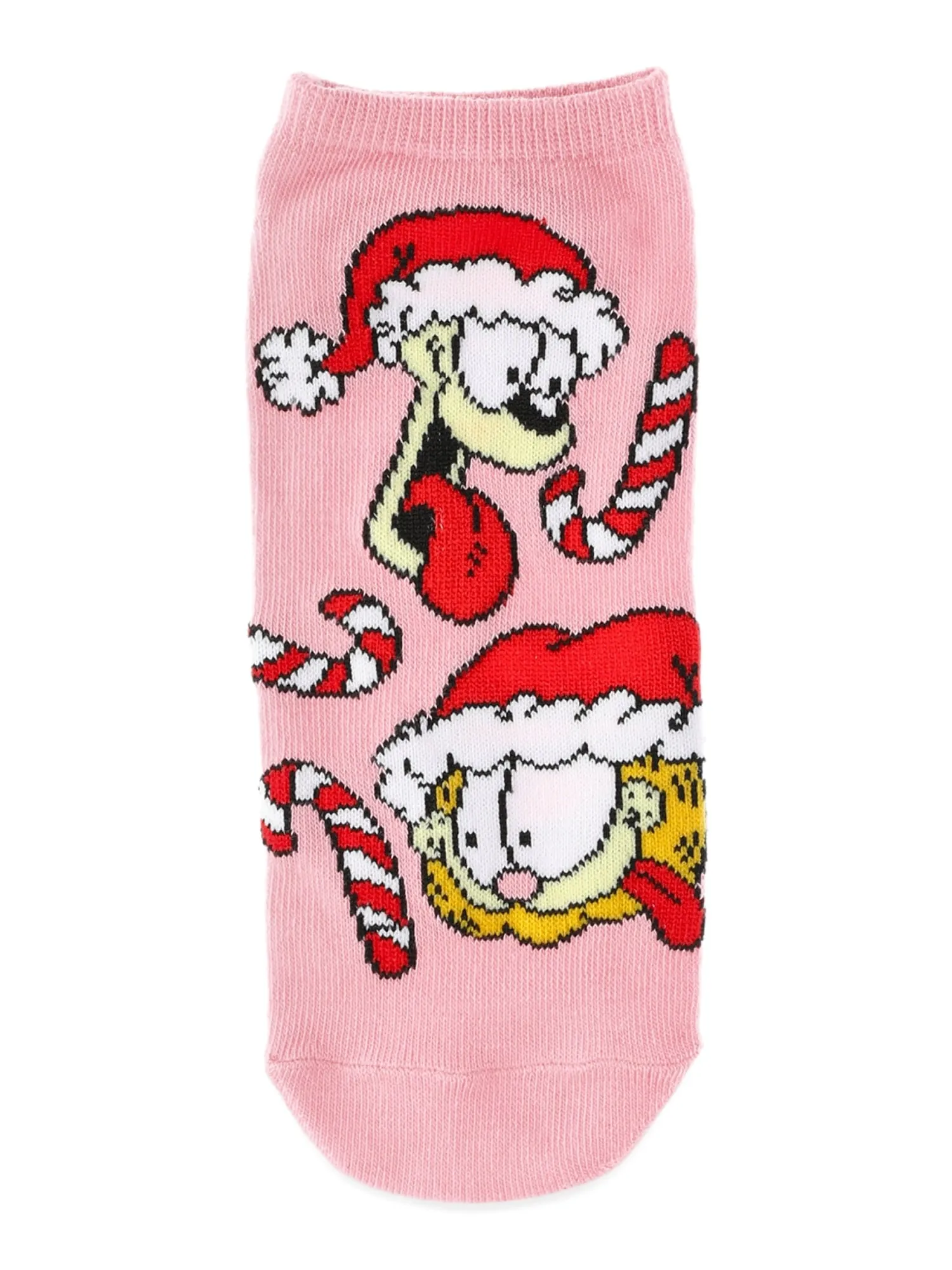 Garfield Women's Holiday No-Show Socks, 3-Pack, Size 4-10