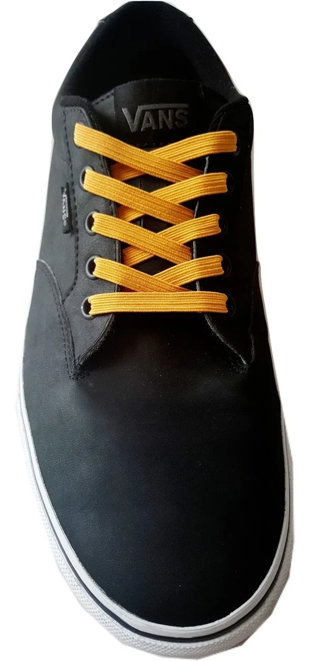 Gold - Elastic Shoe Laces