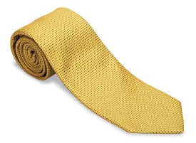 Gold Runnymede Pin Dots Necktie - F5213