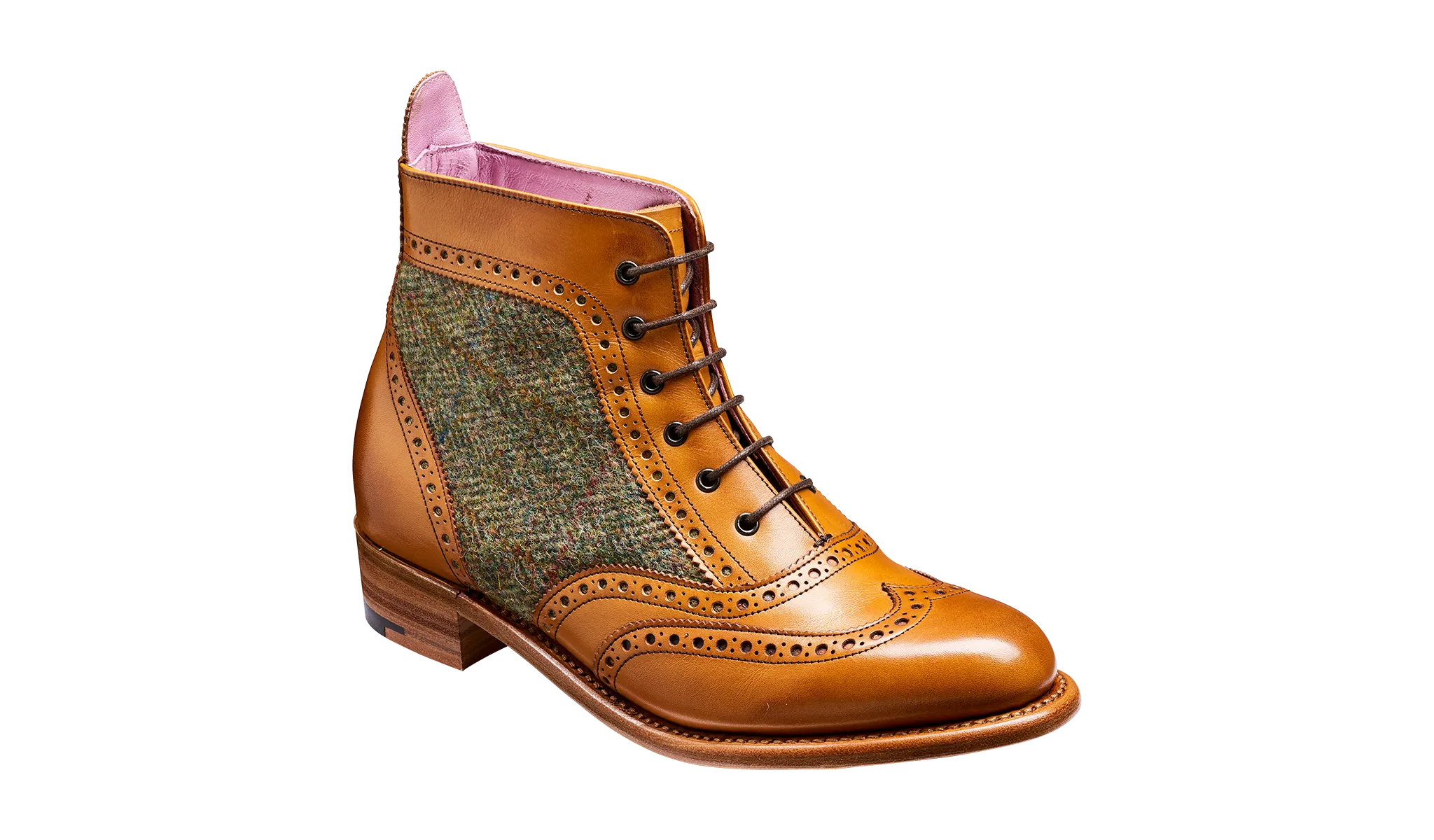 Grace - Cedar Calf / Green Tweed