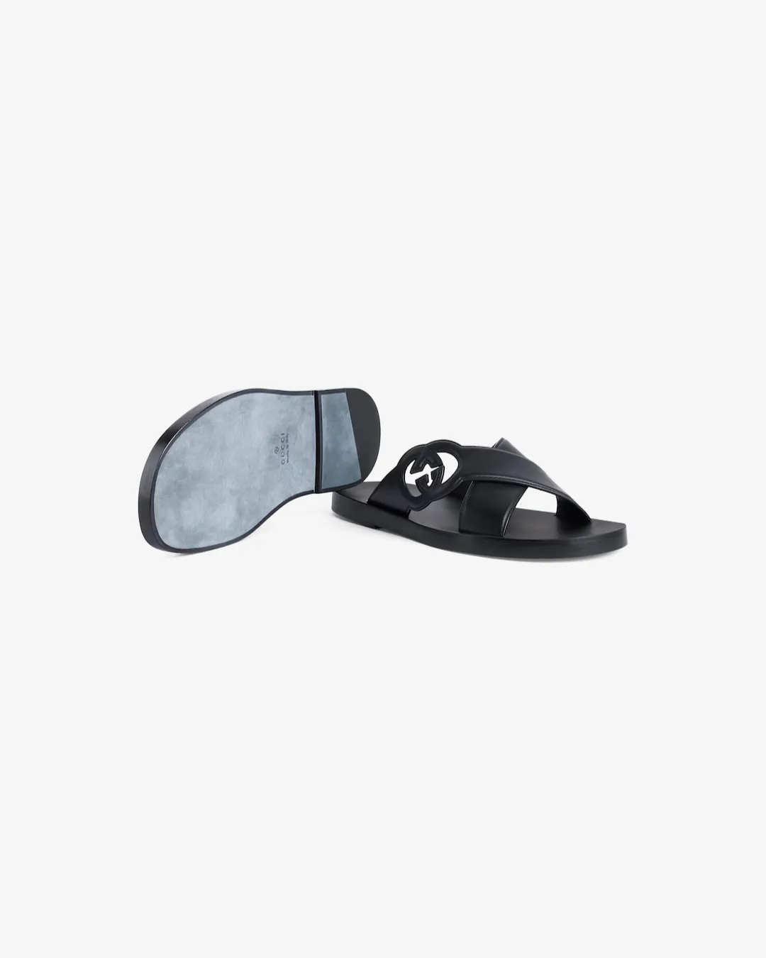 Gucci Men's Interlocking G Slide Sandal