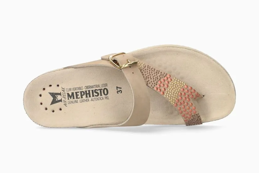 Helenka Studded Walking Sandal in Sand CLOSEOUTS