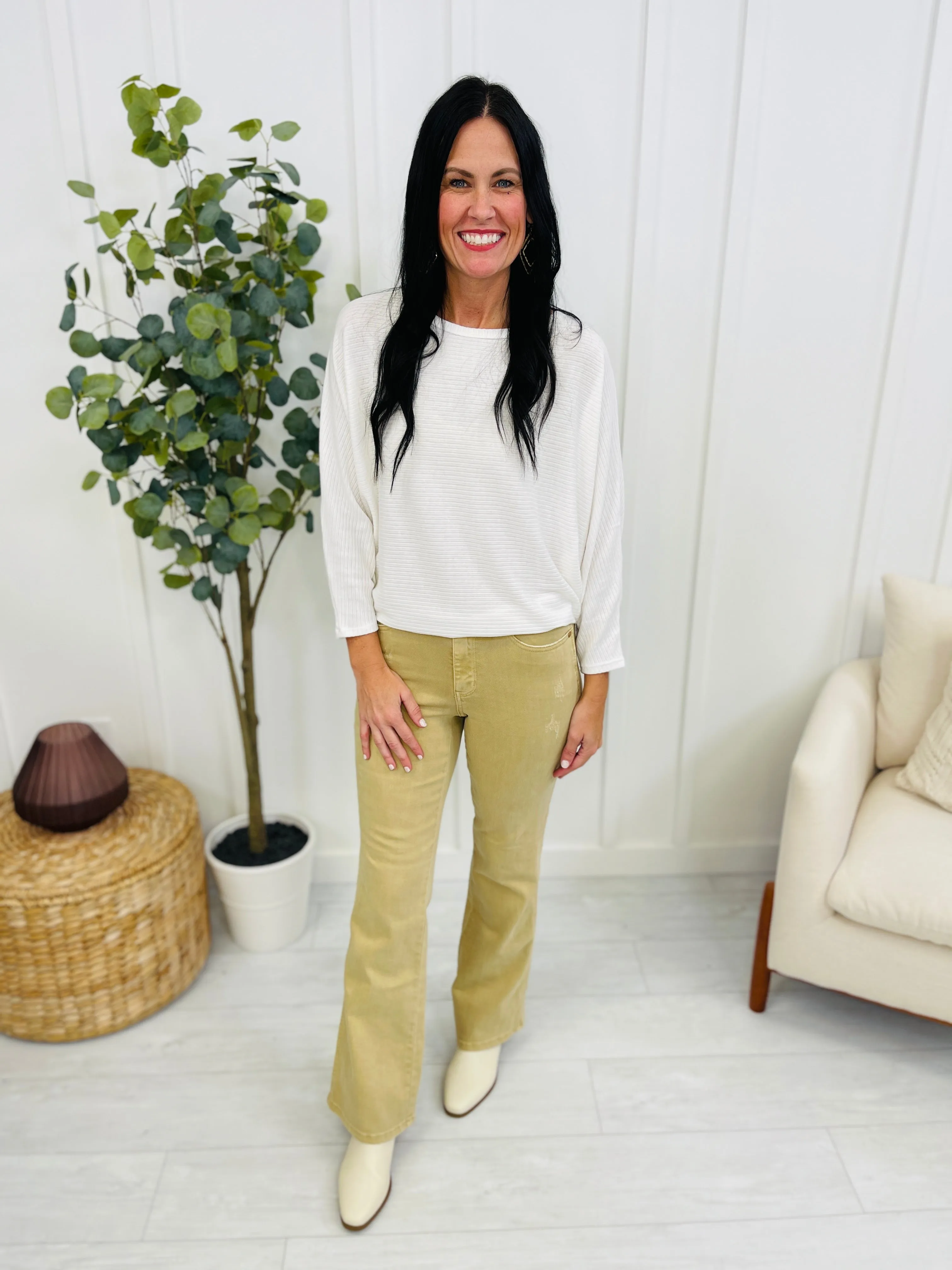 Judy Blue REG/CURVY Fall Is In The Air Slim Bootcut Jeans