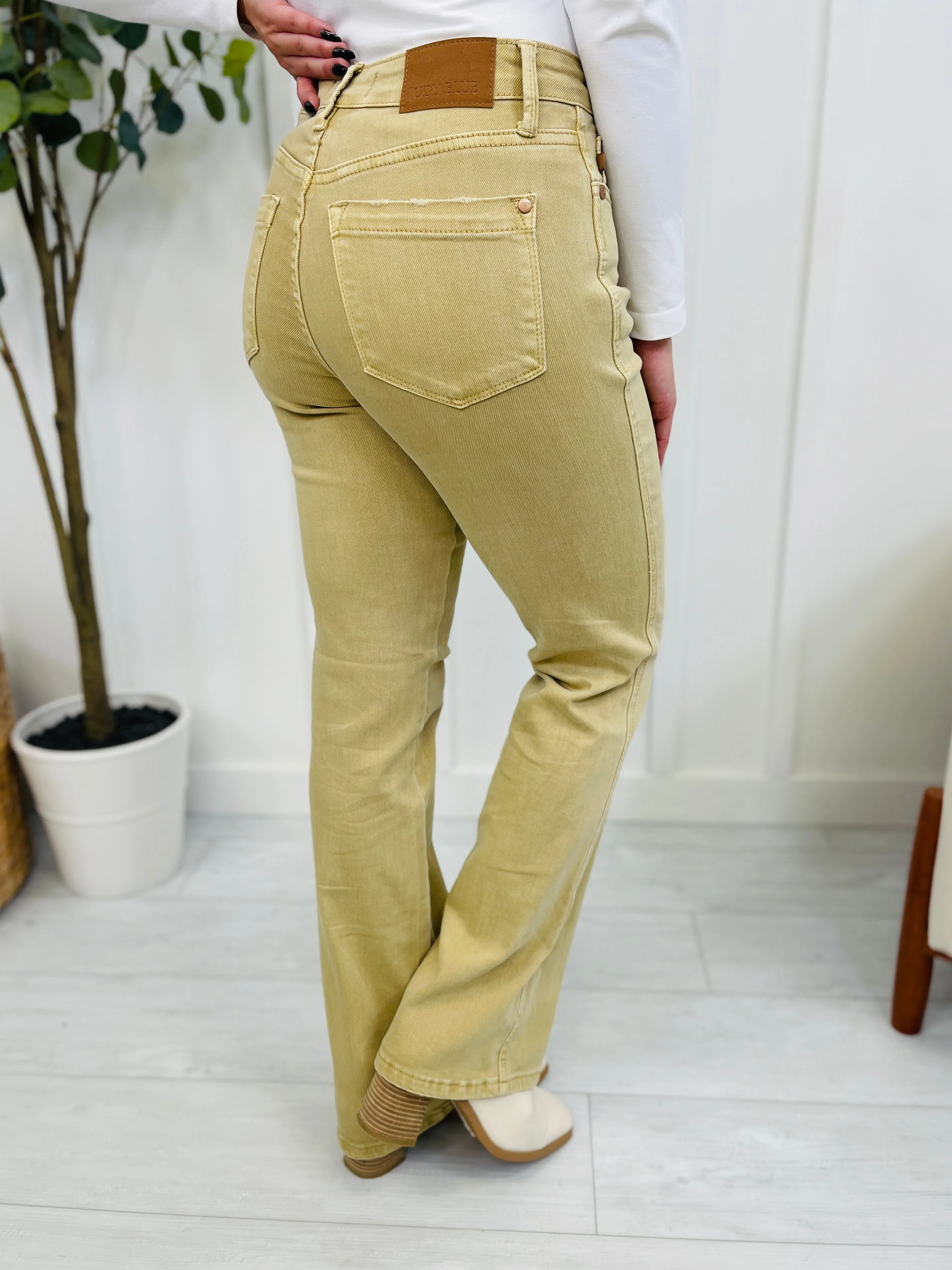 Judy Blue REG/CURVY Fall Is In The Air Slim Bootcut Jeans